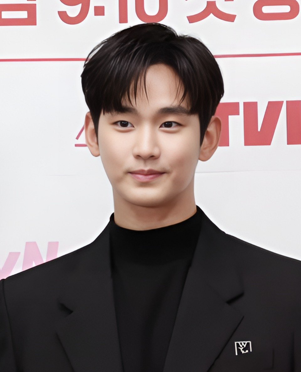 Kim Soo-hyun at the *Queen of Tears* press conference, March 2024