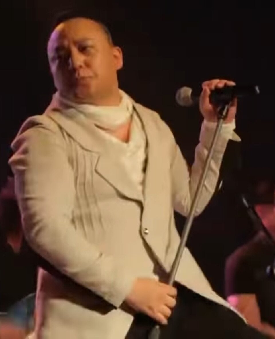 Shin Hae-chul at the showcase for his album Reboot Myself Part 1, June 20, 2014
